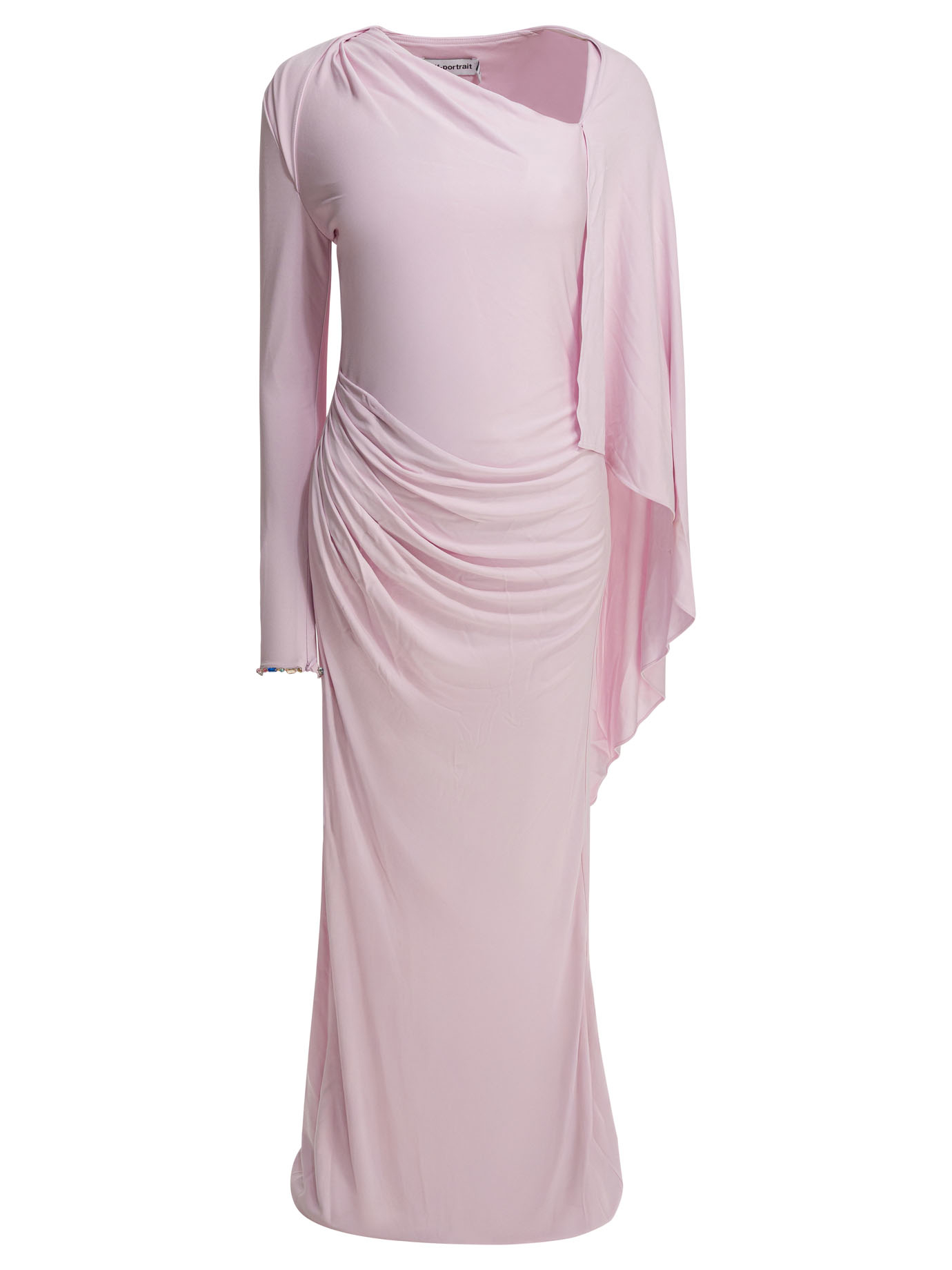 [Self-portrait] Long sleeve dress SS26 RS26-505X-PPINK