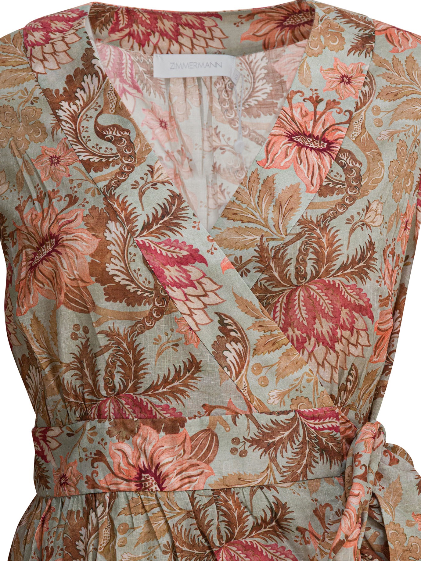 [Zimmermann] Short sleeve dress SS26 2449DRS263STFS