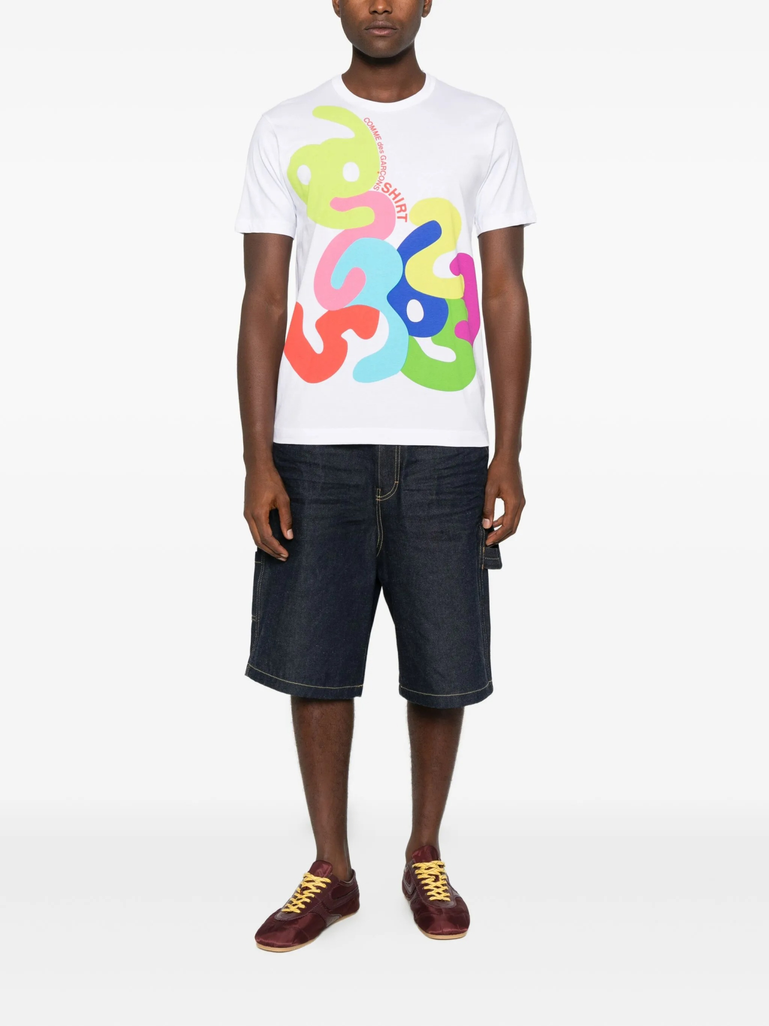 [COMME DES GARCONS SHIRT] T-shirts Short Sleeve FW25 FPT003W25