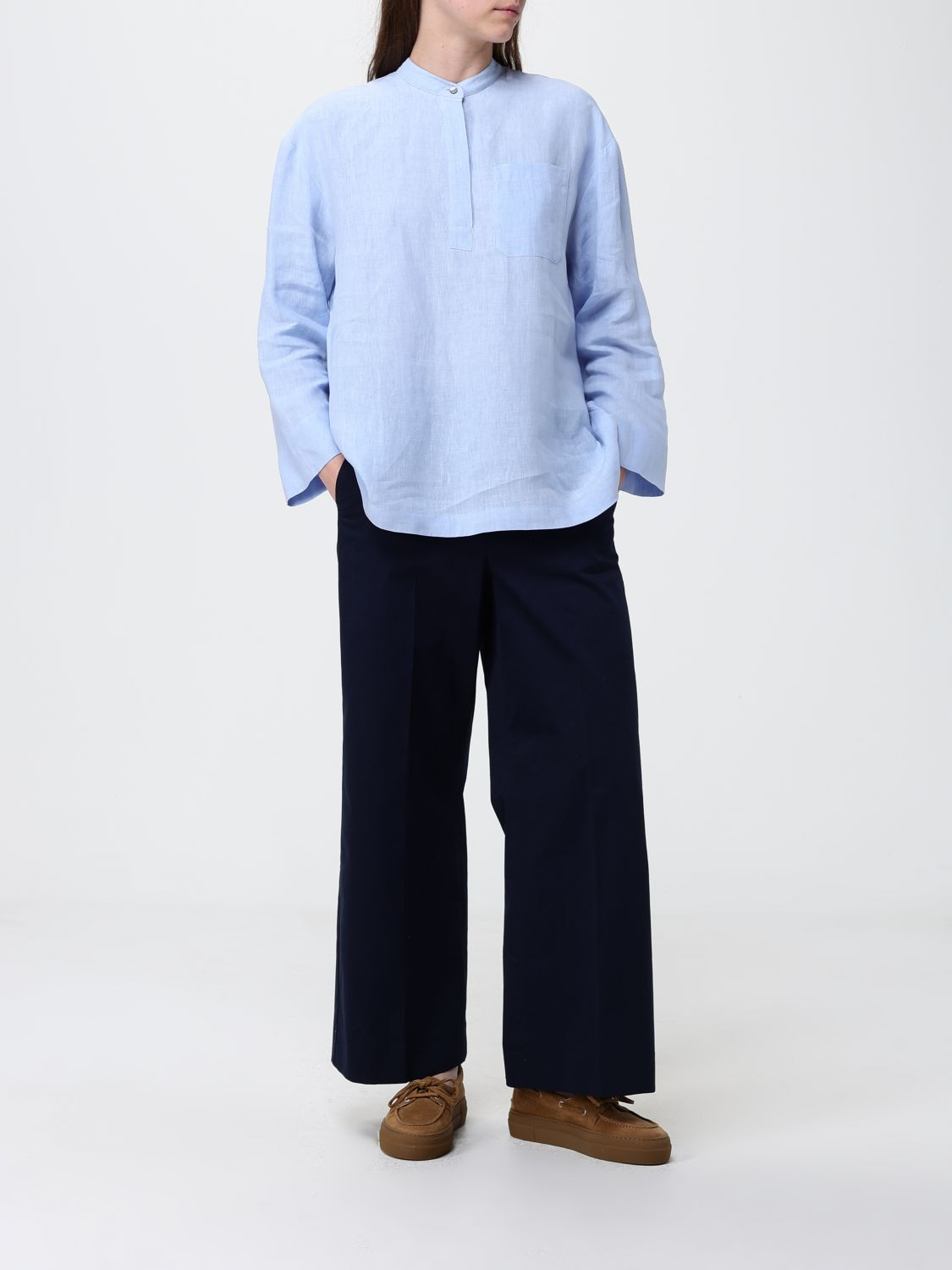 [S Max Mara] Shirts Long Sleeve SS26 2619111013600 011