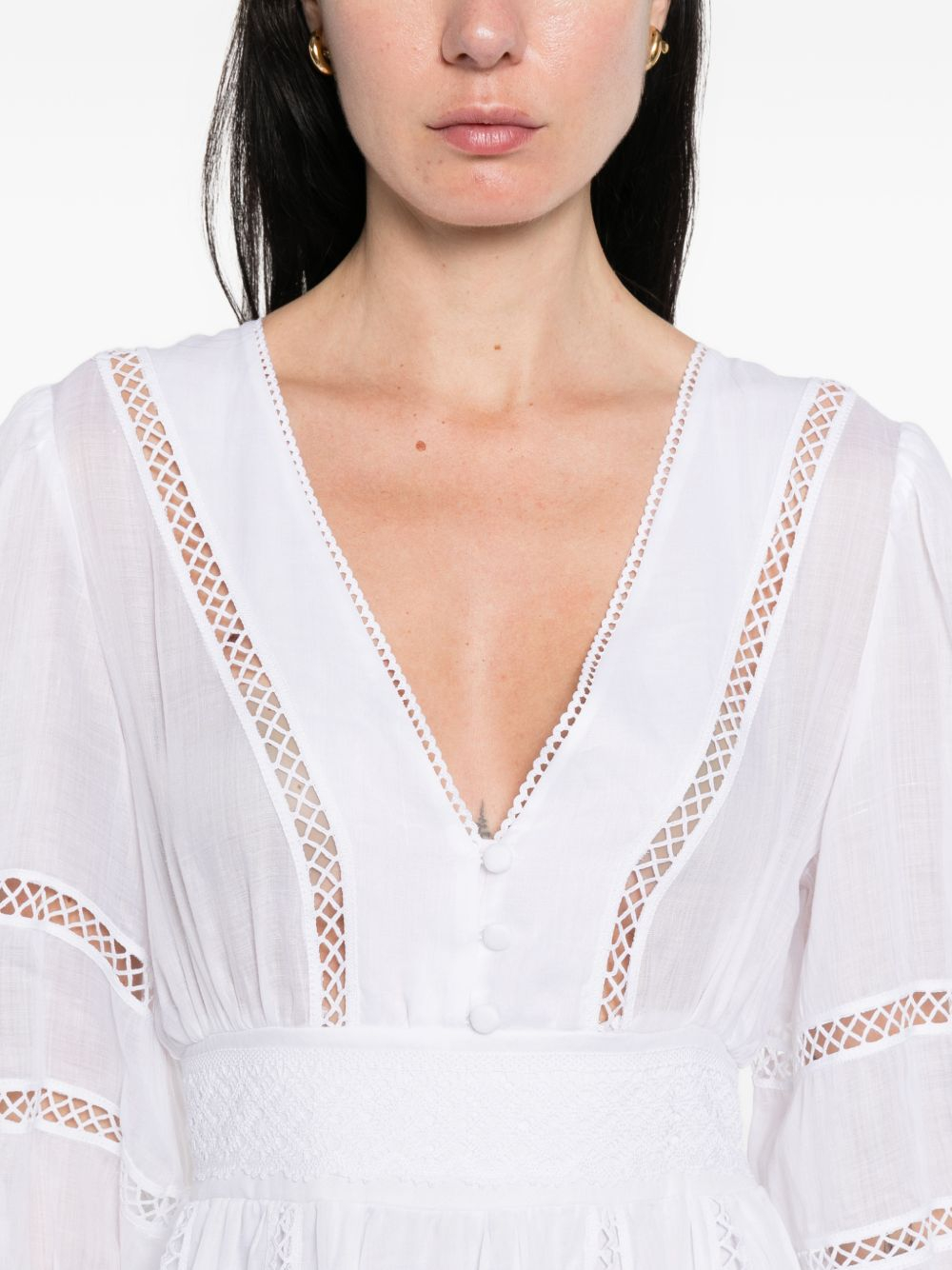 [ERMANNO FIRENZE] Long sleeve dress SS26 D48EQ009ES8MF010