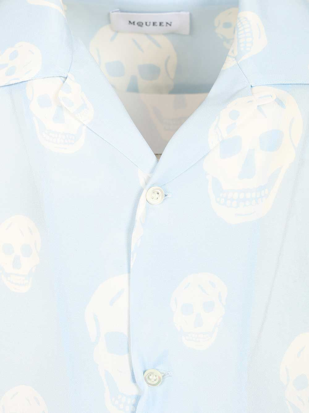 [McQueen] Shirts Short Sleeve SS26 847304QRACU4602