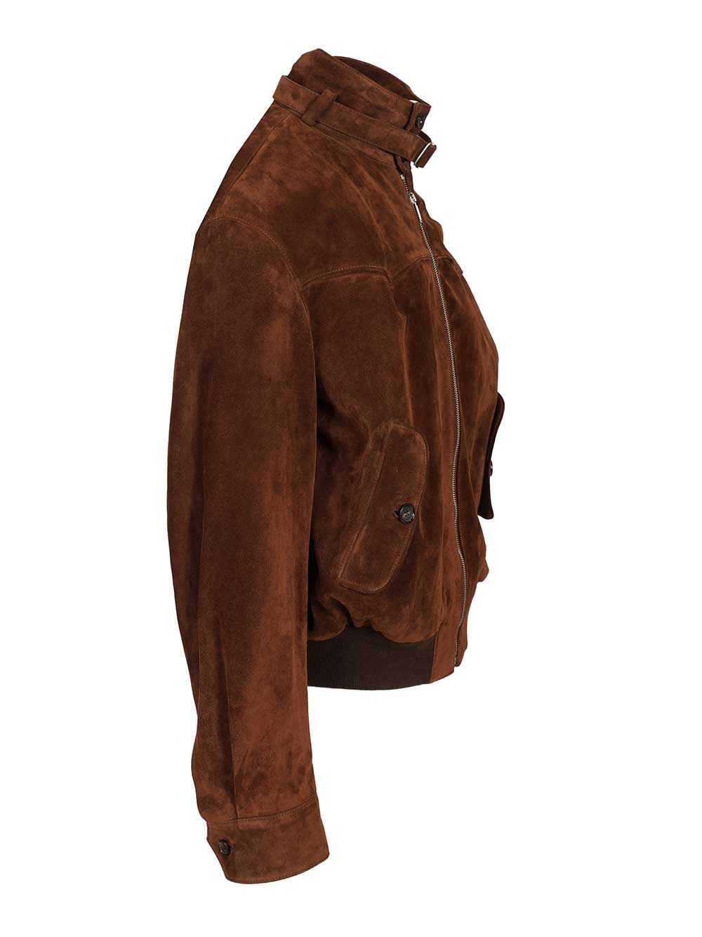 [McQueen] Leather Jacket SS26 857770Q5AQ22023