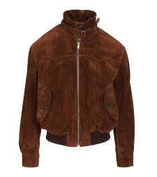 [McQueen] Leather Jacket SS26 857770Q5AQ22023