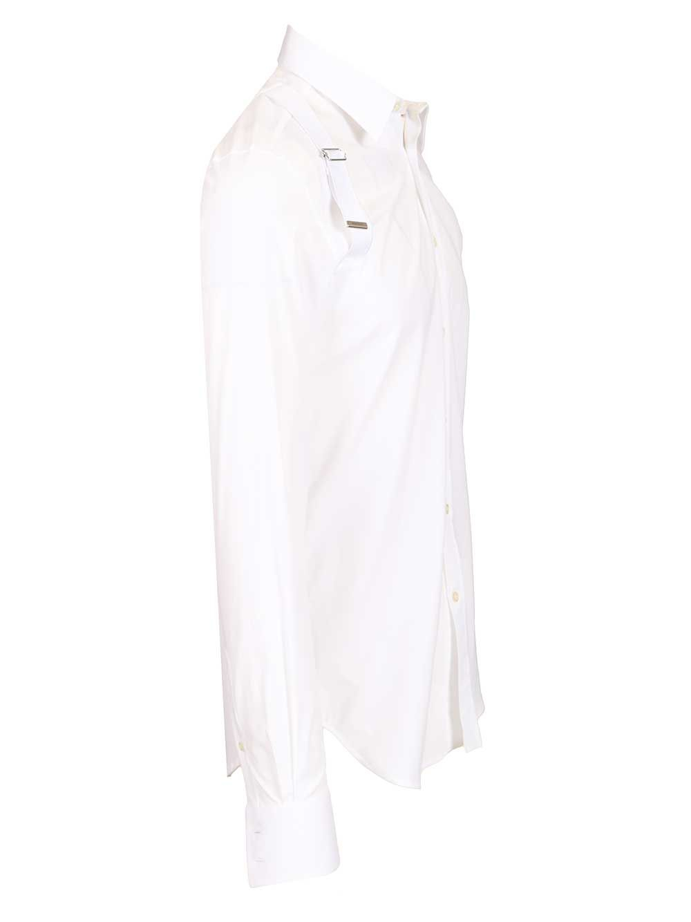 [McQueen] Shirts Long Sleeve SS26 828170QNAAB9000