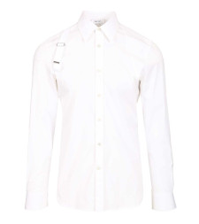 [McQueen] Shirts Long Sleeve SS26 828170QNAAB9000