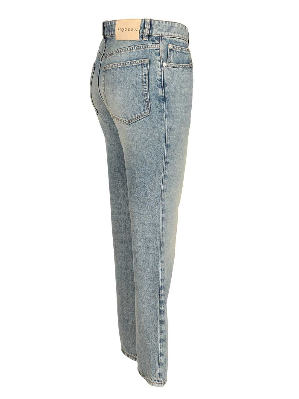[McQueen] Jeans SS26 846045QMAD04383
