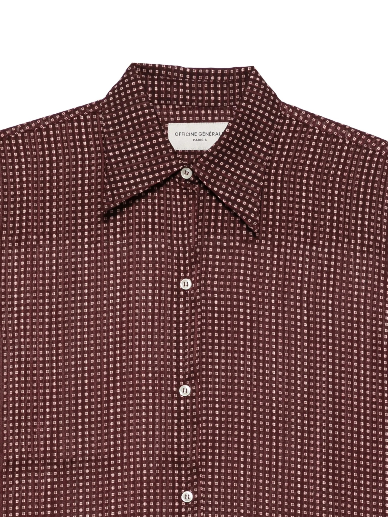 [OFFICINE GENERALE] Shirts Long Sleeve FW25 W25WSHI009