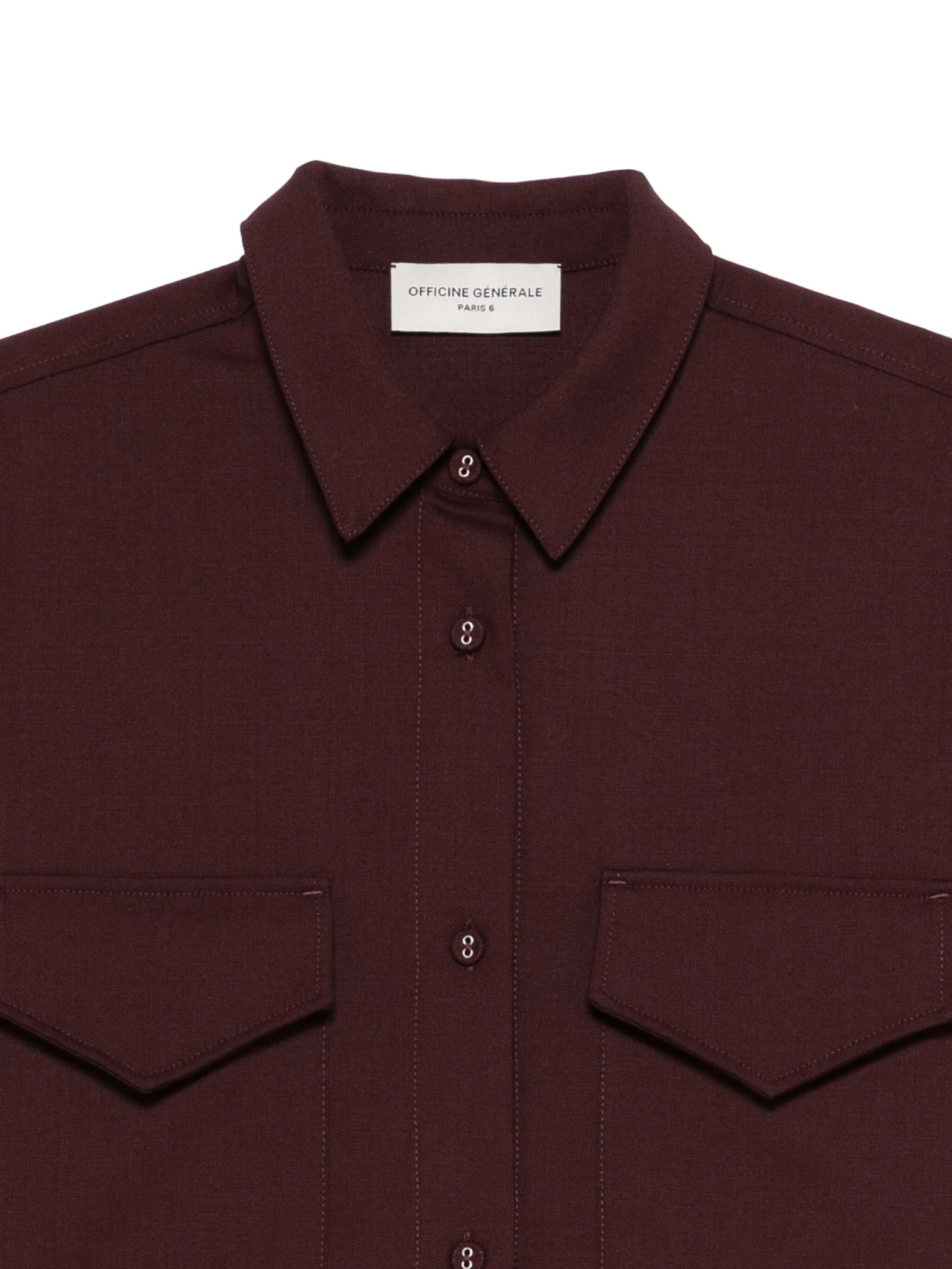 [OFFICINE GENERALE] Shirts Long Sleeve FW25 W25WOVS070