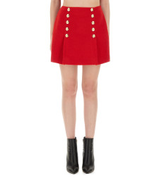 [Balmain] Mini skirt FW25 FF1LBA89WD03_3AC