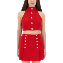 [Balmain] Tank top FW25 FF1AB496WD03_3AC