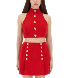 [Balmain] Tank top FW25 FF1AB496WD03_3AC