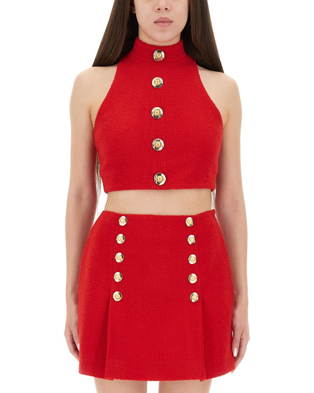[Balmain] Tank top FW25 FF1AB496WD03_3AC