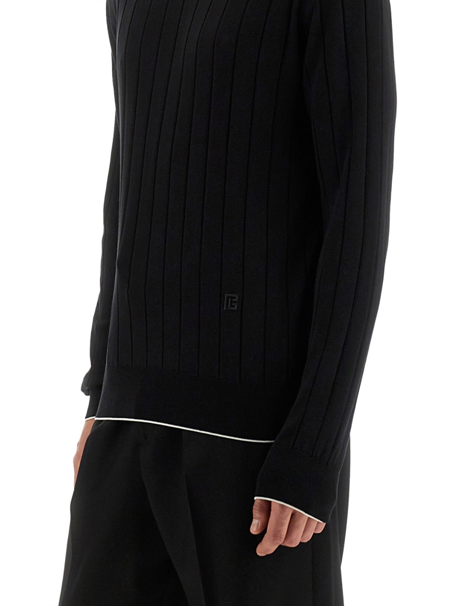 [Balmain] Knitwear FW25 FH1KD000KI73_EAB