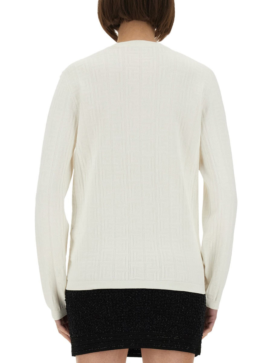 [Balmain] Sweatshirt FW25 FF1KD090KI63_0KA