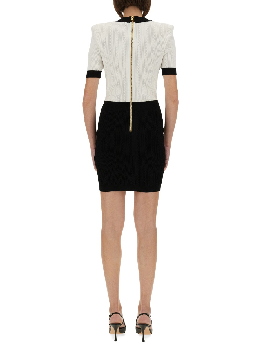 [Balmain] Short sleeve dress FW25 FF1R6033KI50_EAB