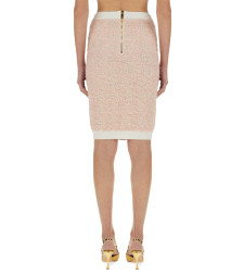 [Balmain] Midi skirt FW25 FF1LC016KI72_OIN