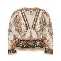 [Farm Rio] Shirts Long Sleeve SS26 344141 26069