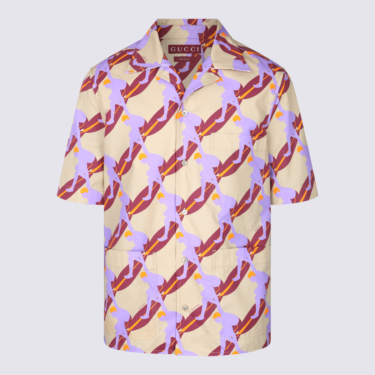 [Gucci] Shirts Short Sleeve SS25 821498Z7AMZ2040