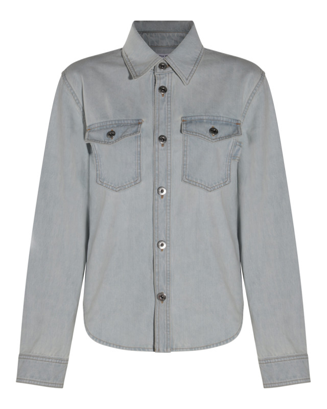 [Bottega Veneta] Shirts Long Sleeve SS25 813498V4ZR04132