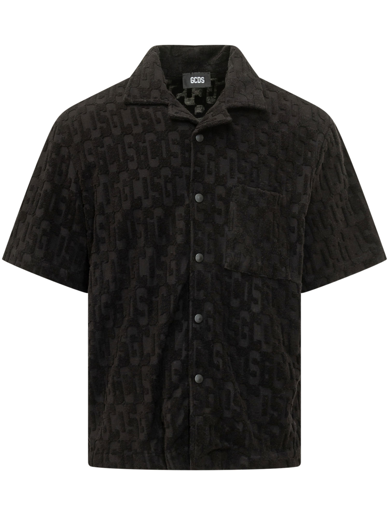 [GCDS] Shirts Short Sleeve SS26 C1MBQH172T078 999B