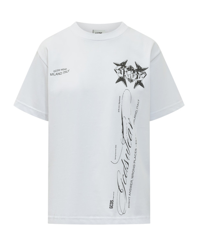 [GCDS] T-shirts Short Sleeve SS26 C1MWQC070J079 100B
