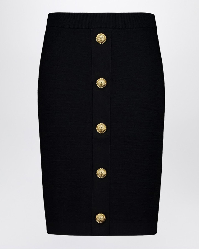 [Balmain] Midi skirt SS26 GF1LC018KJ43