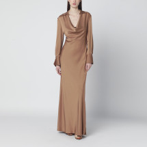 [SIMKHAI] Long sleeve dress SS26 126-1208-QPL