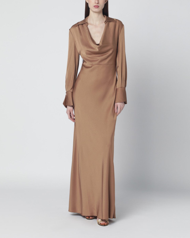 [SIMKHAI] Long sleeve dress SS26 126-1208-QPL