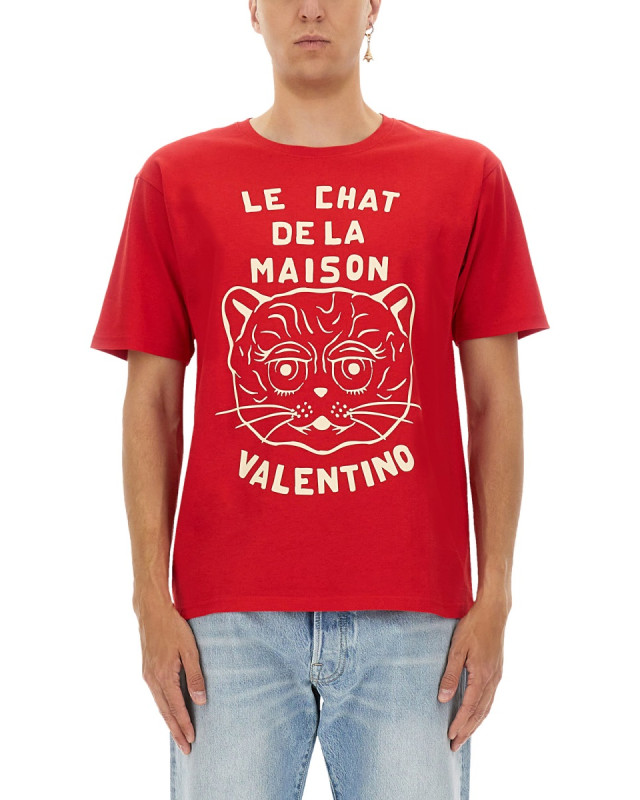 [Valentino] T-shirts Short Sleeve FW25 7V3MG16PB32_BR3