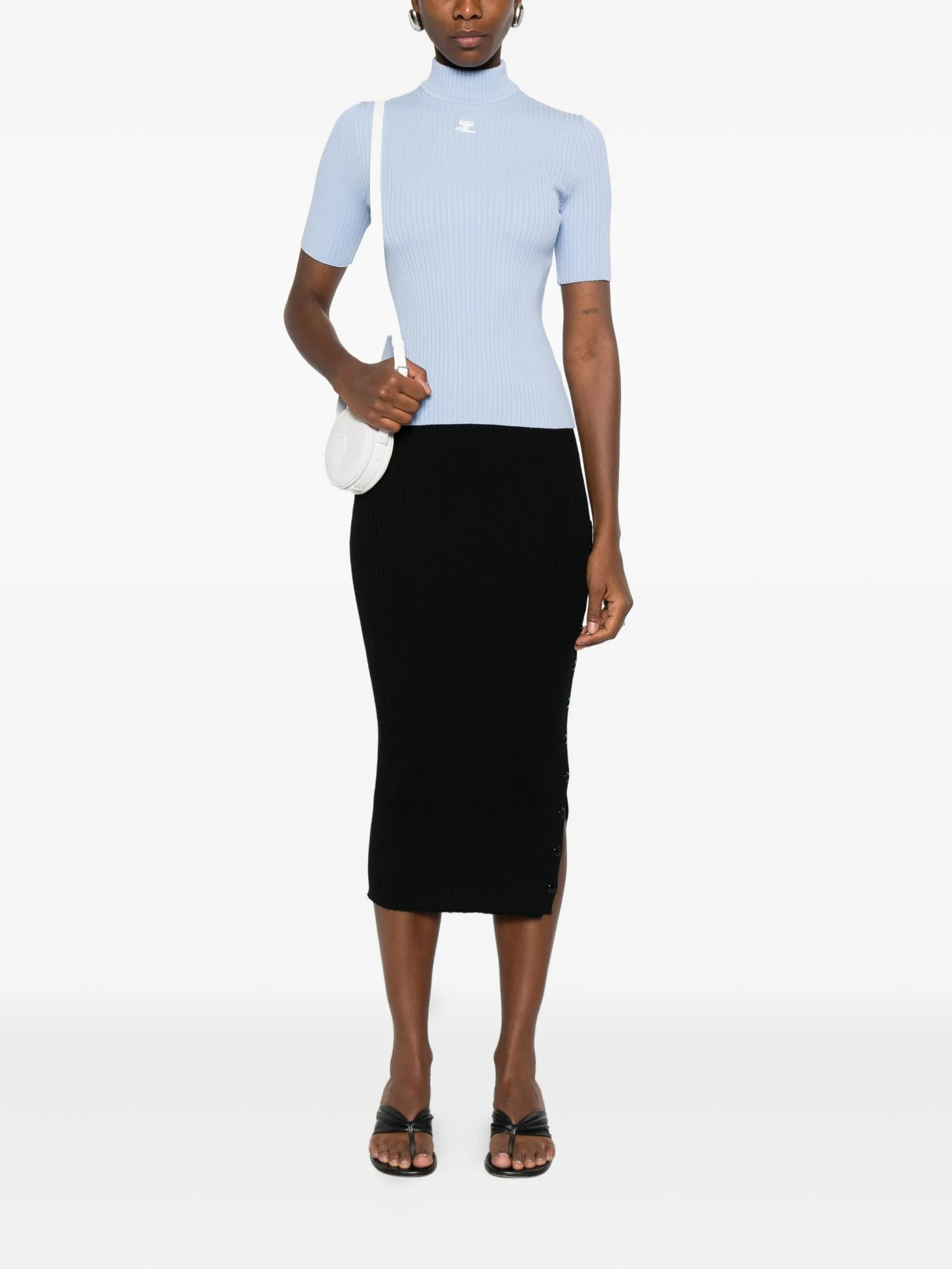 [Courreges] Midi skirt FW25 325MJU299FI0049