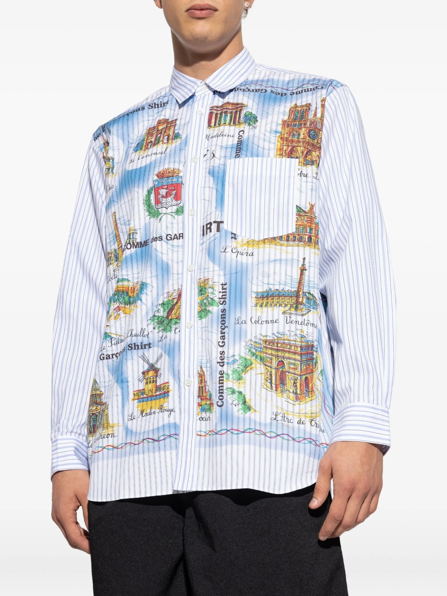 [COMME DES GARCONS SHIRT] Shirts Long Sleeve FW25 FPB058W25