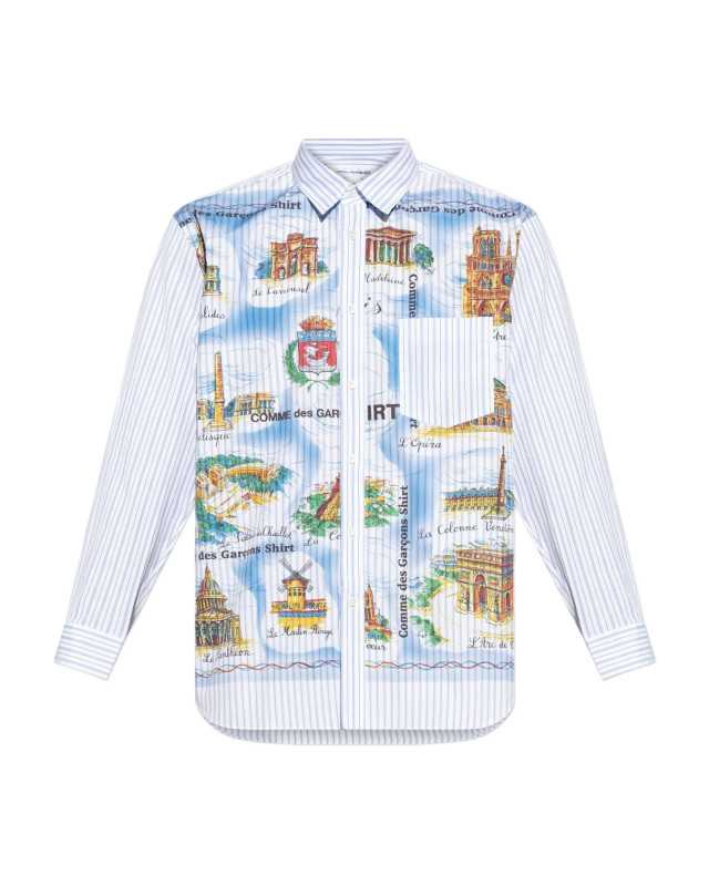 [COMME DES GARCONS SHIRT] Shirts Long Sleeve FW25 FPB058W25