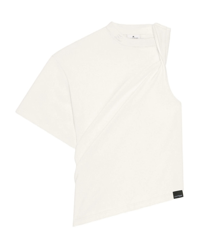 [Courreges] T-shirts Short Sleeve FW25 325JTS209JS0233