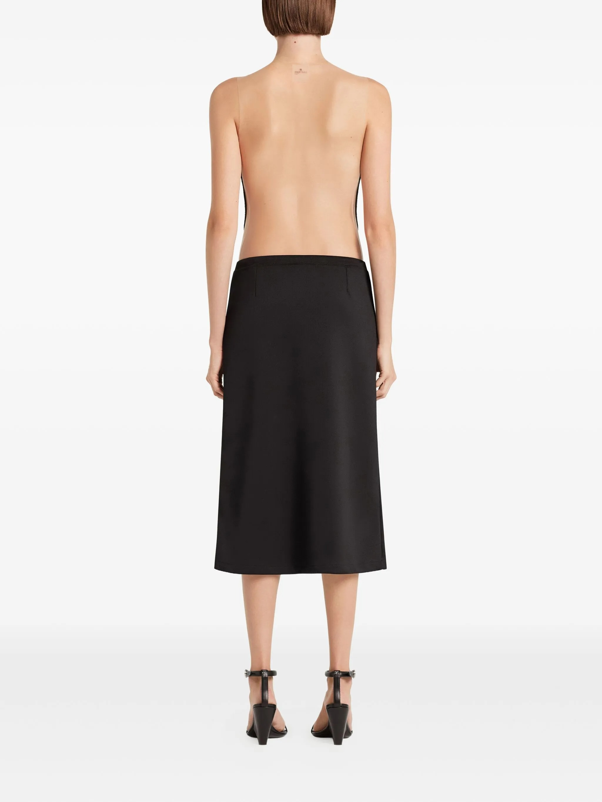 [Courreges] Midi skirt FW25 325JJU296JS0250