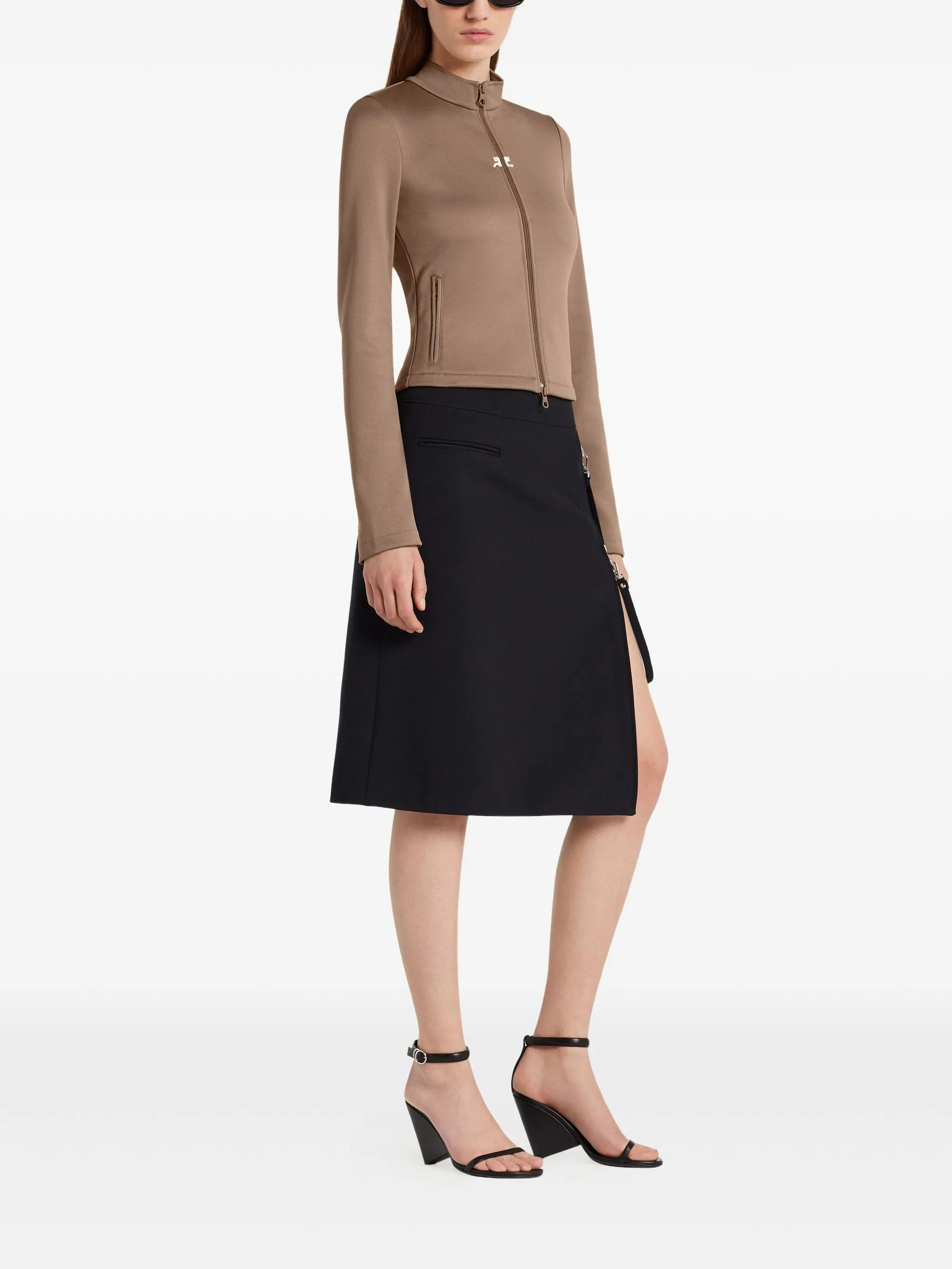[Courreges] Midi skirt FW25 325CJU278WO0143