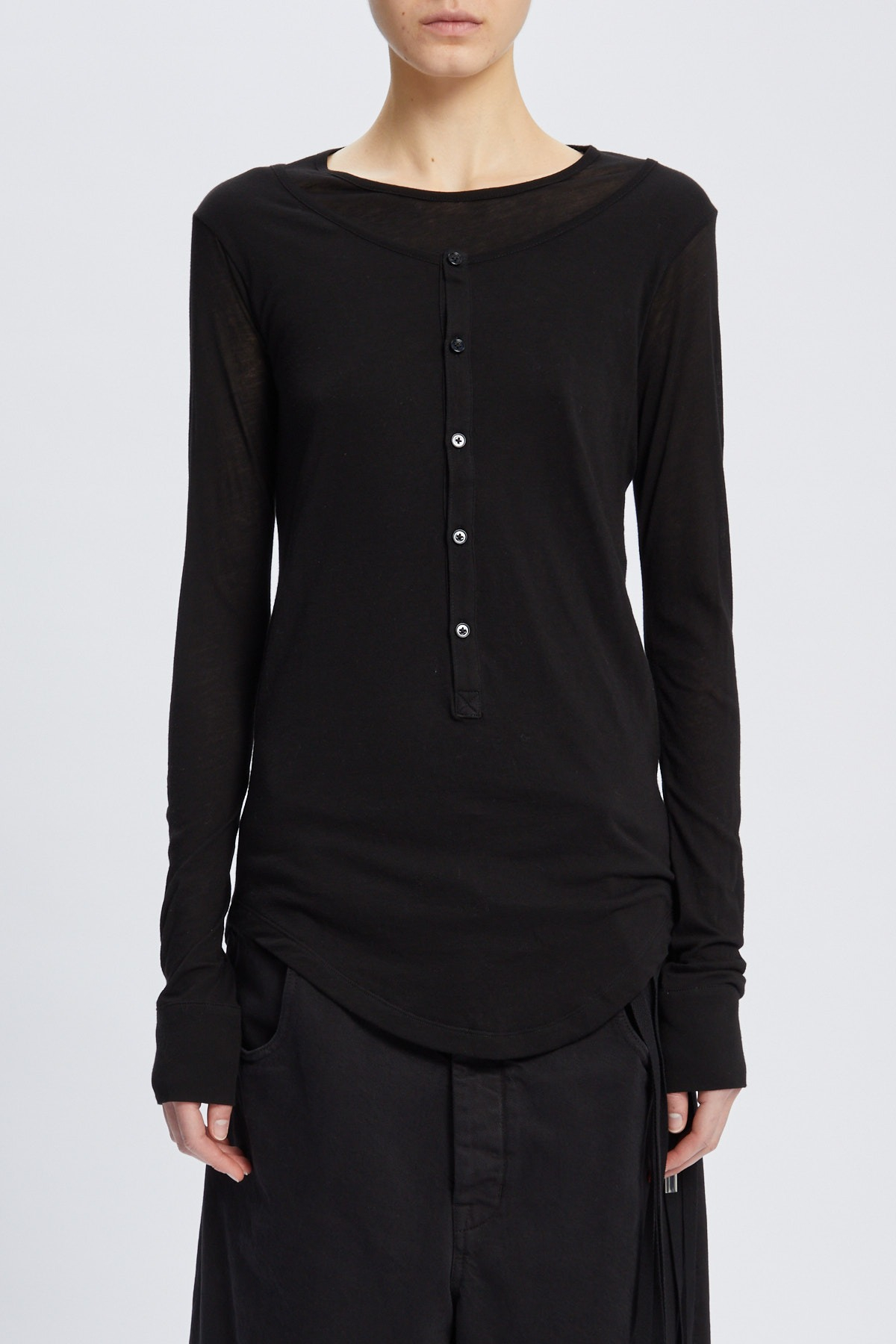 [ANN DEMEULEMEESTER] T-shirts Long Sleeve FW25 B0012002FA119099