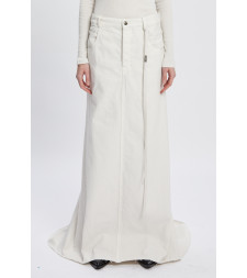 [ANN DEMEULEMEESTER] Long skirt FW25 B0010214FA038003