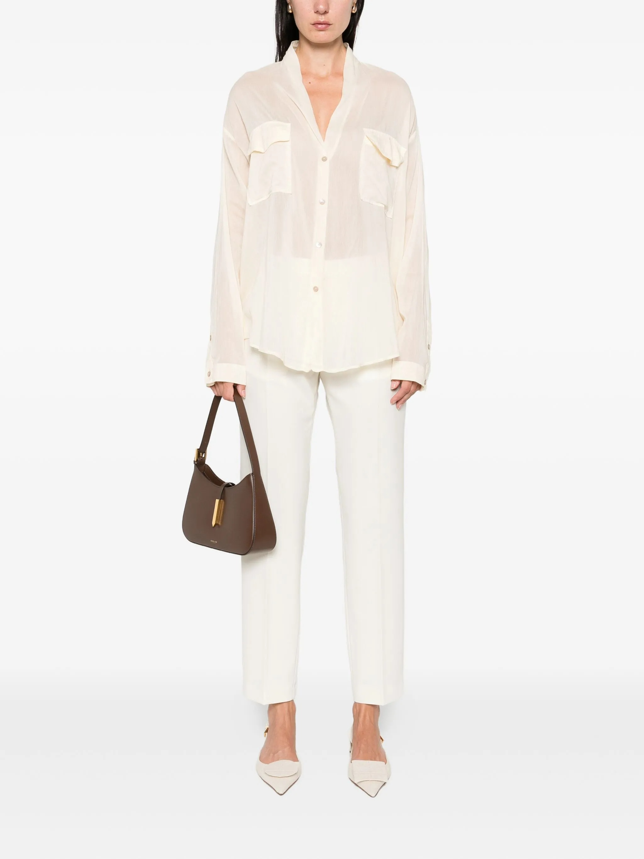 [Forte Forte] Shirts Long Sleeve FW25 14120MYSHIRT