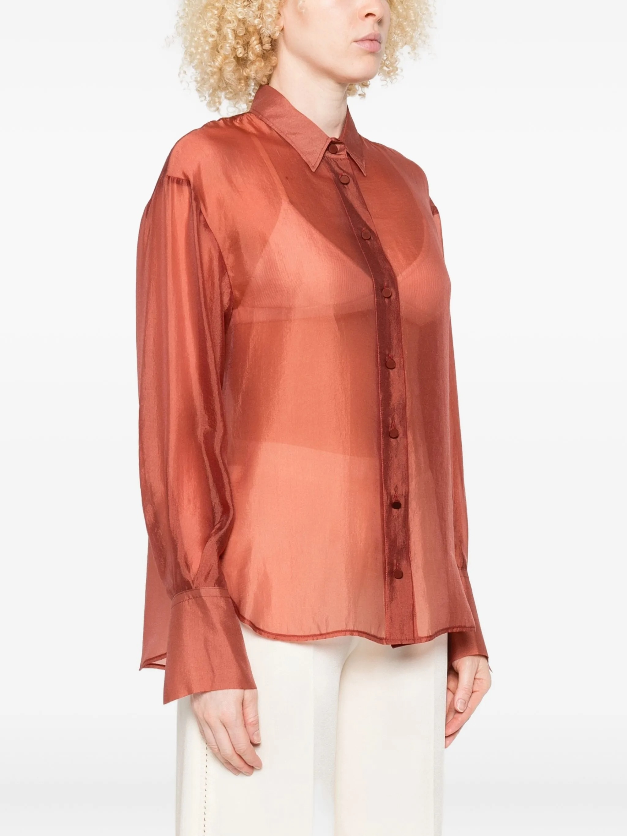 [Forte Forte] Shirts Long Sleeve FW25 14096MYSHIRT