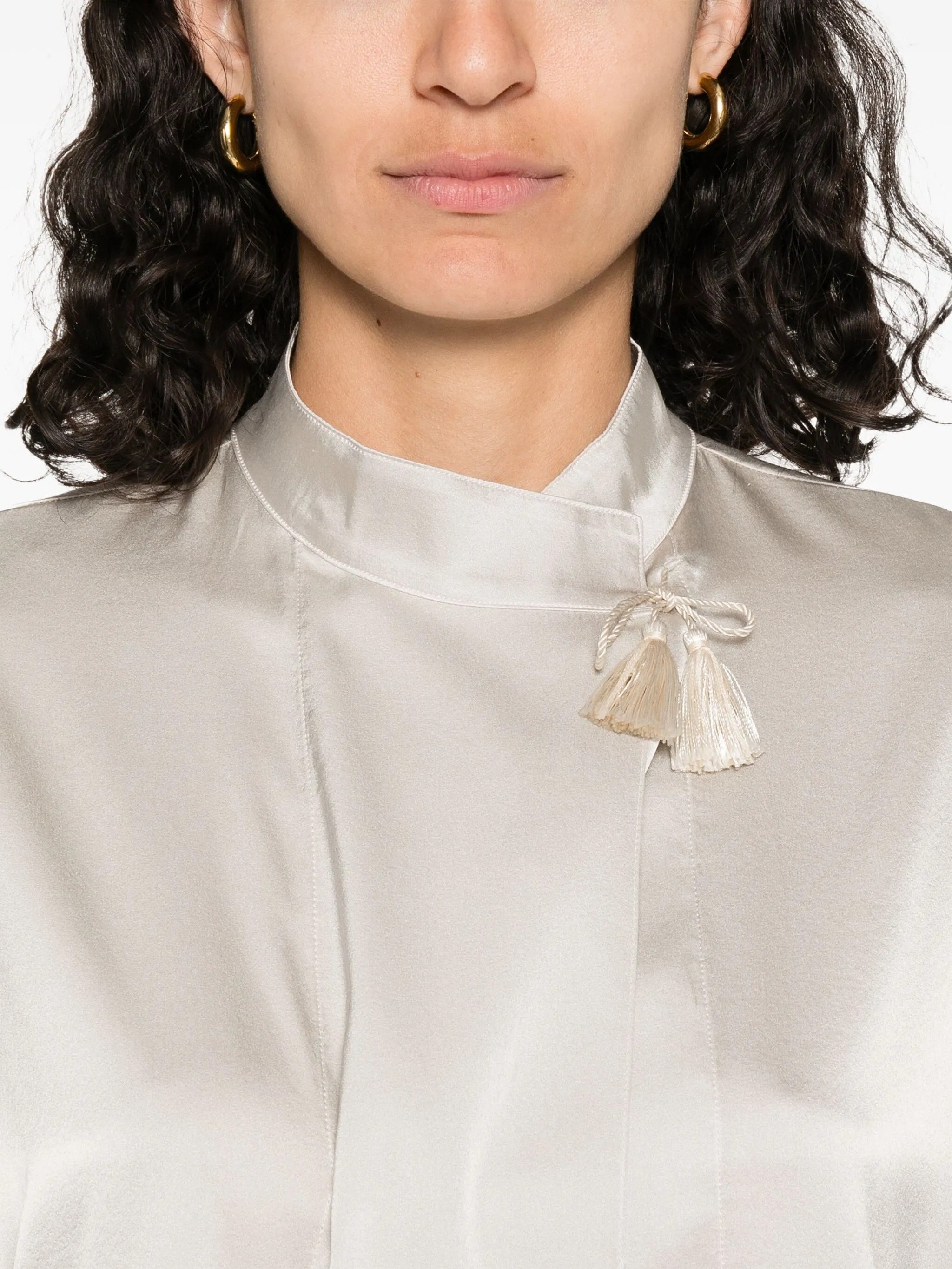 [Forte Forte] Shirts Long Sleeve FW25 14076MYSHIRT
