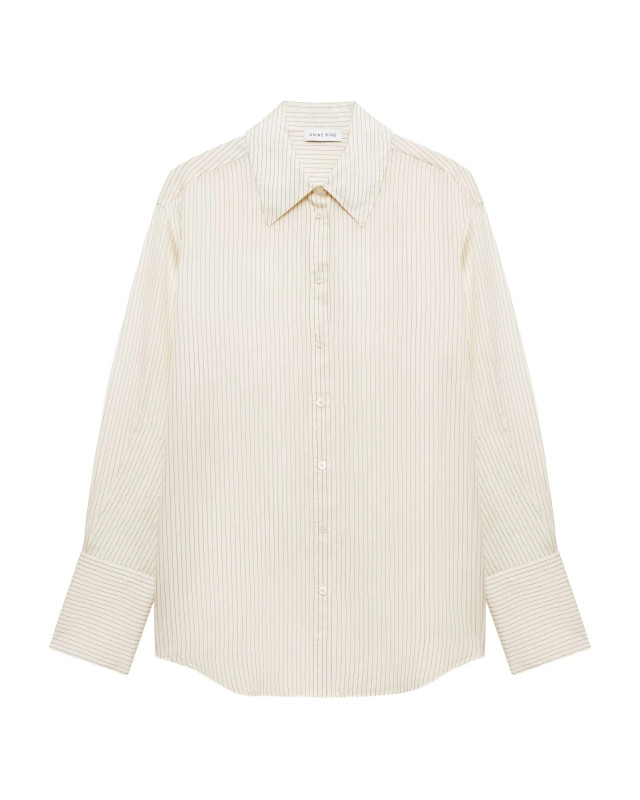 [Anine Bing] Shirts Long Sleeve FW25 A0711033MTL55