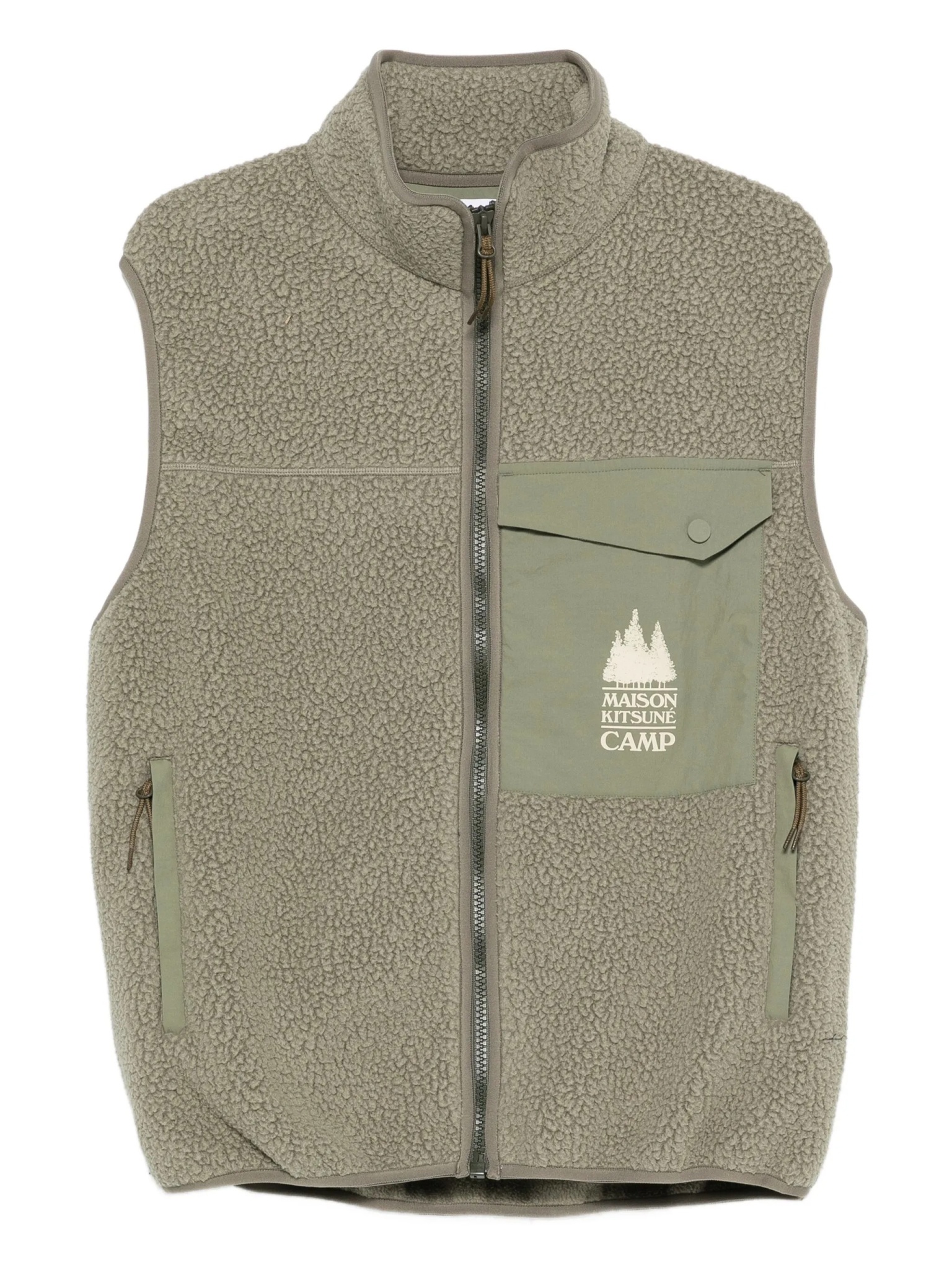 [MAISON KITSUNE] Down Vest FW25 PM02137WM2031