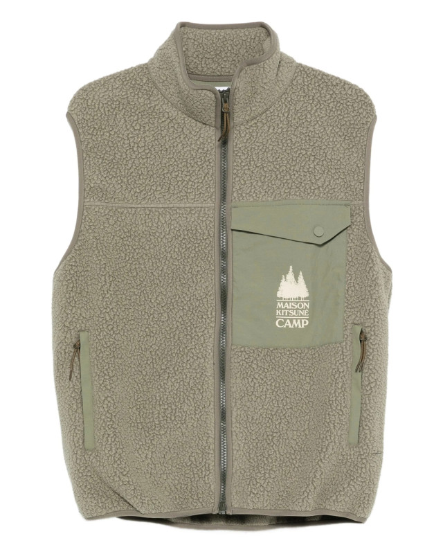 [MAISON KITSUNE] Down Vest FW25 PM02137WM2031