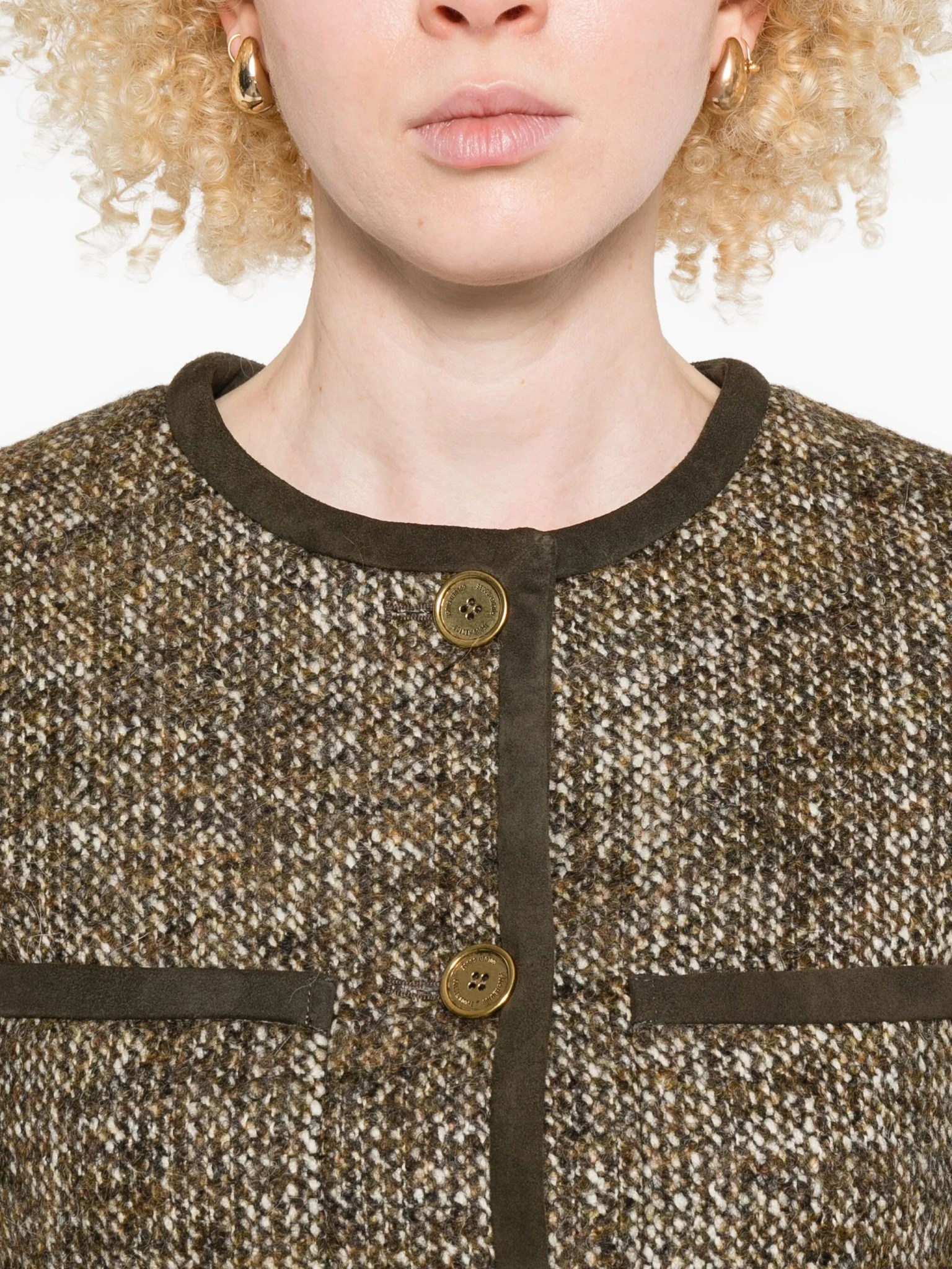 [Golden Goose] Tweed jacket FW25 GWP02336P00209390108