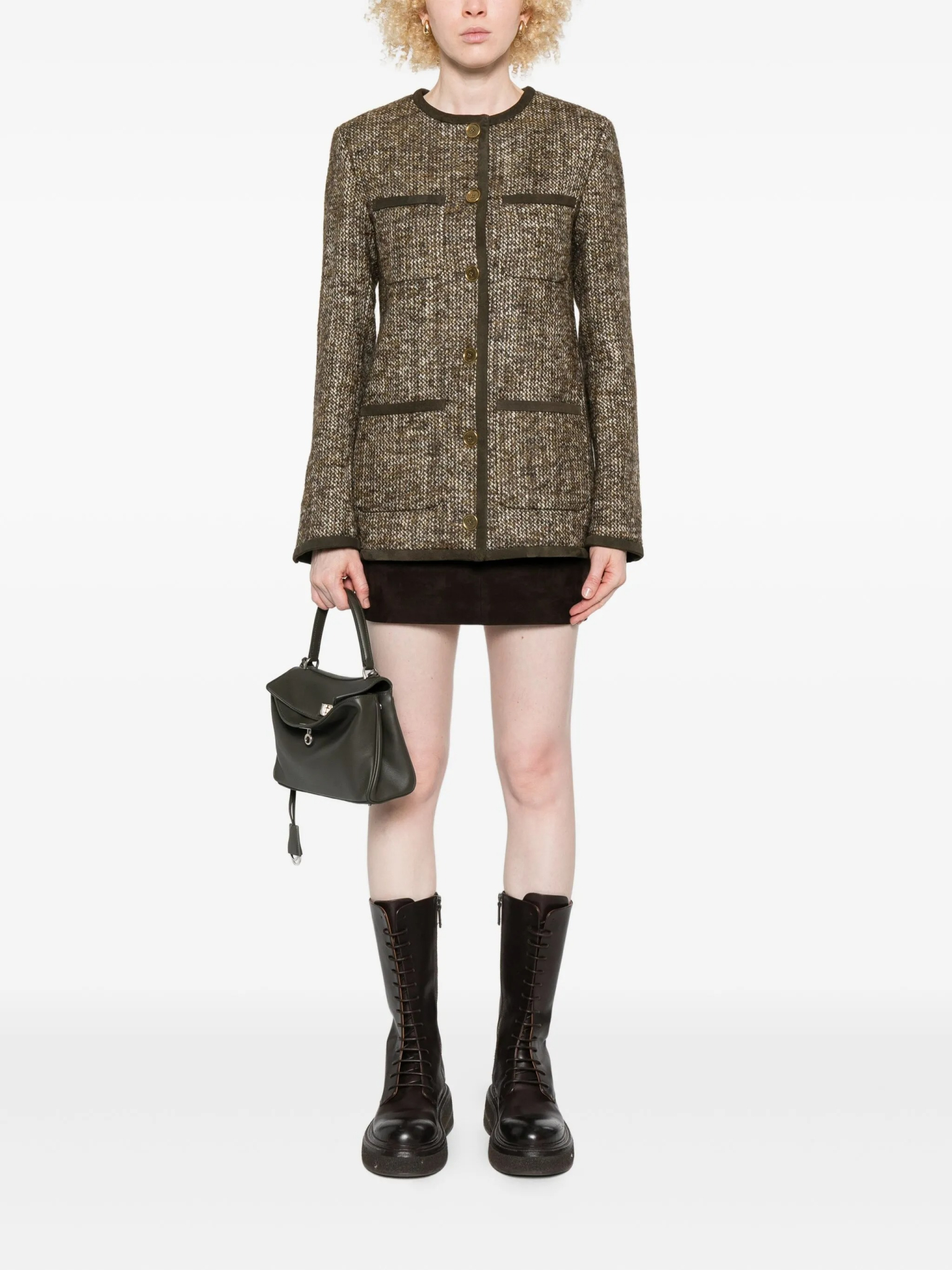 [Golden Goose] Tweed jacket FW25 GWP02336P00209390108