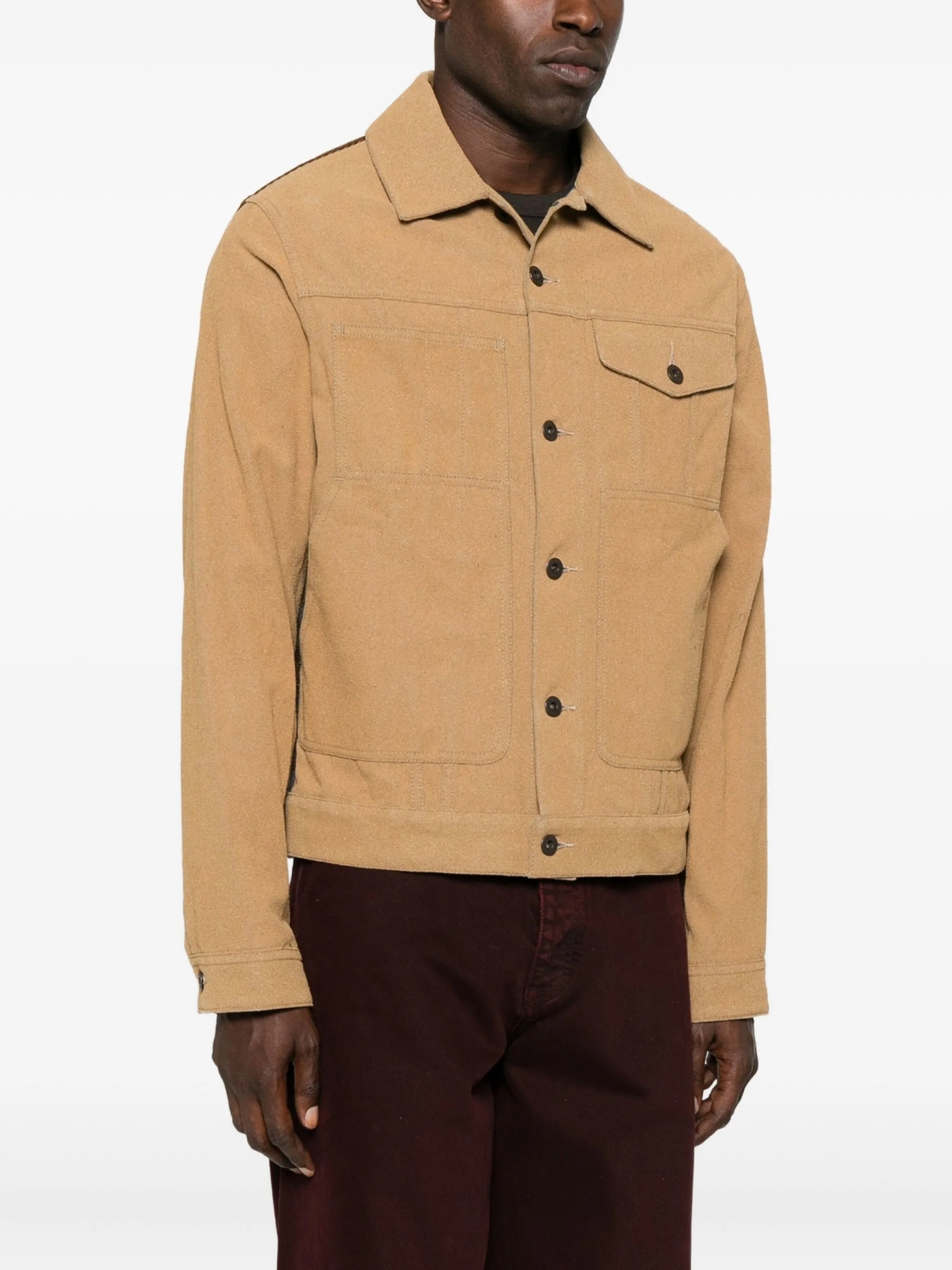 [Junya Watanabe MAN] Leather Jacket FW25 WPJ015W25