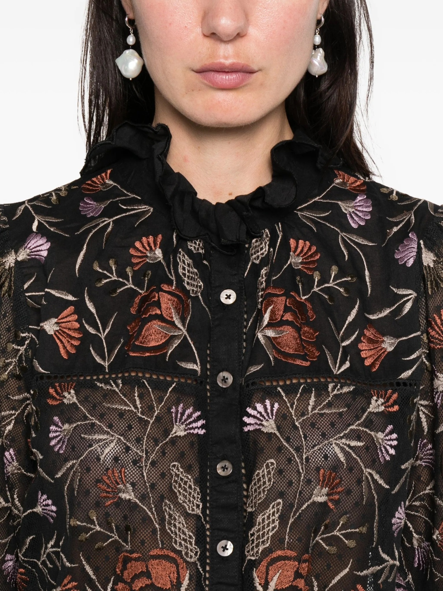 [ANTIK BATIK] Shirts Long Sleeve FW25 ARIMA1BLO