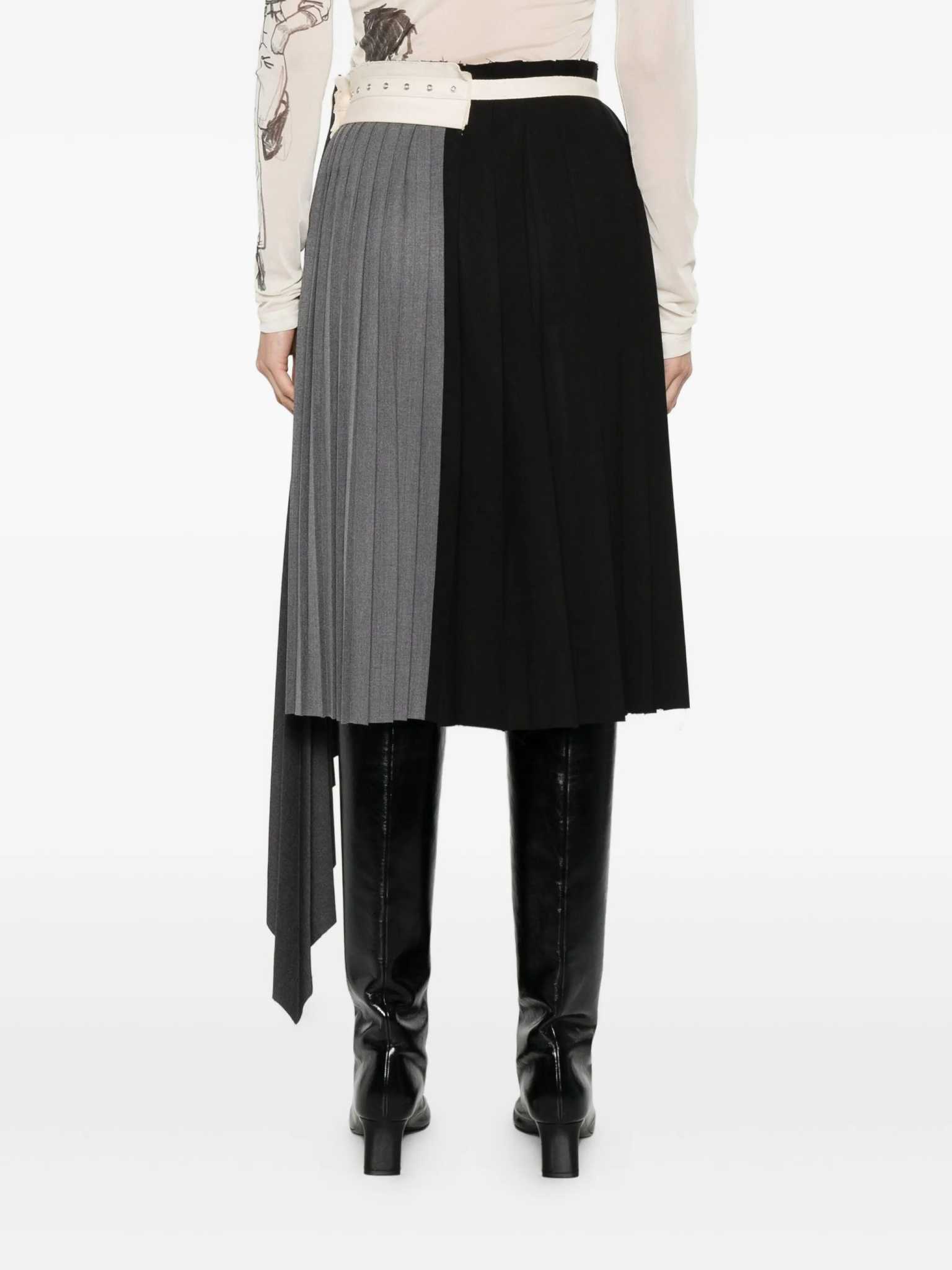 [Federico Cina] Midi skirt FW25 FCW25SK0101