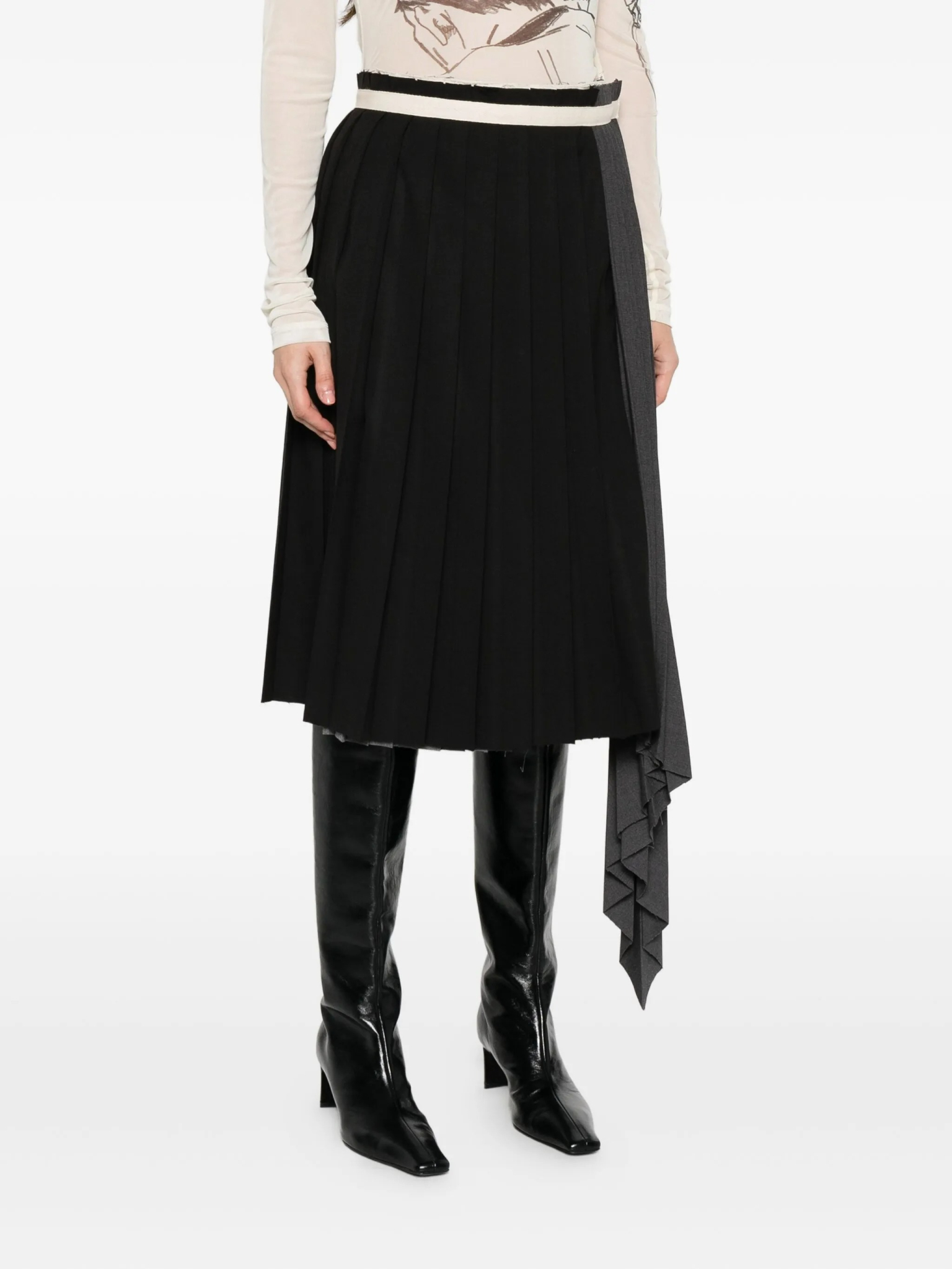 [Federico Cina] Midi skirt FW25 FCW25SK0101